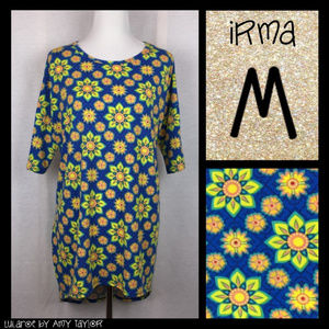 NWT LuLaRoe Irma Tunic - Floral - M